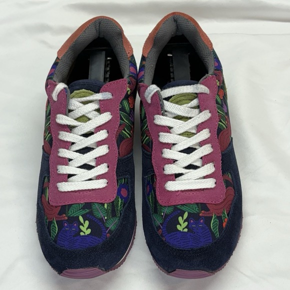Inkkas Multicolor Floral Sneakers - Picture 8 of 15